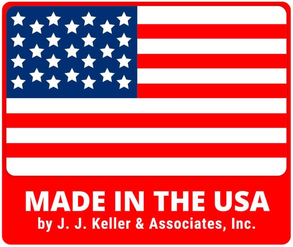 Deluxe Duplicate Driver Daily Log 10-pk. with Detailed DVIR & Daily Recap - Shrinkwrapped Loose-Leaf Format, 2-Ply with Carbon, 8.5" x 5.5", 31 Sets of Forms Per Unit, J. J. Keller & Associates, Inc.