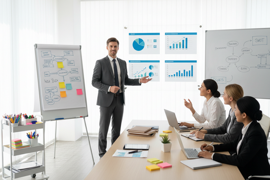 Mastering the Pitch: Presentation Boards and Supplies for Winning Meetings