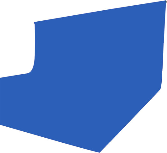 ISSUNTEX 5X7 ft Background Muslin Backdrop, Photo Studio, Collapsible High Density Screen for Video Photography and Television-Blue