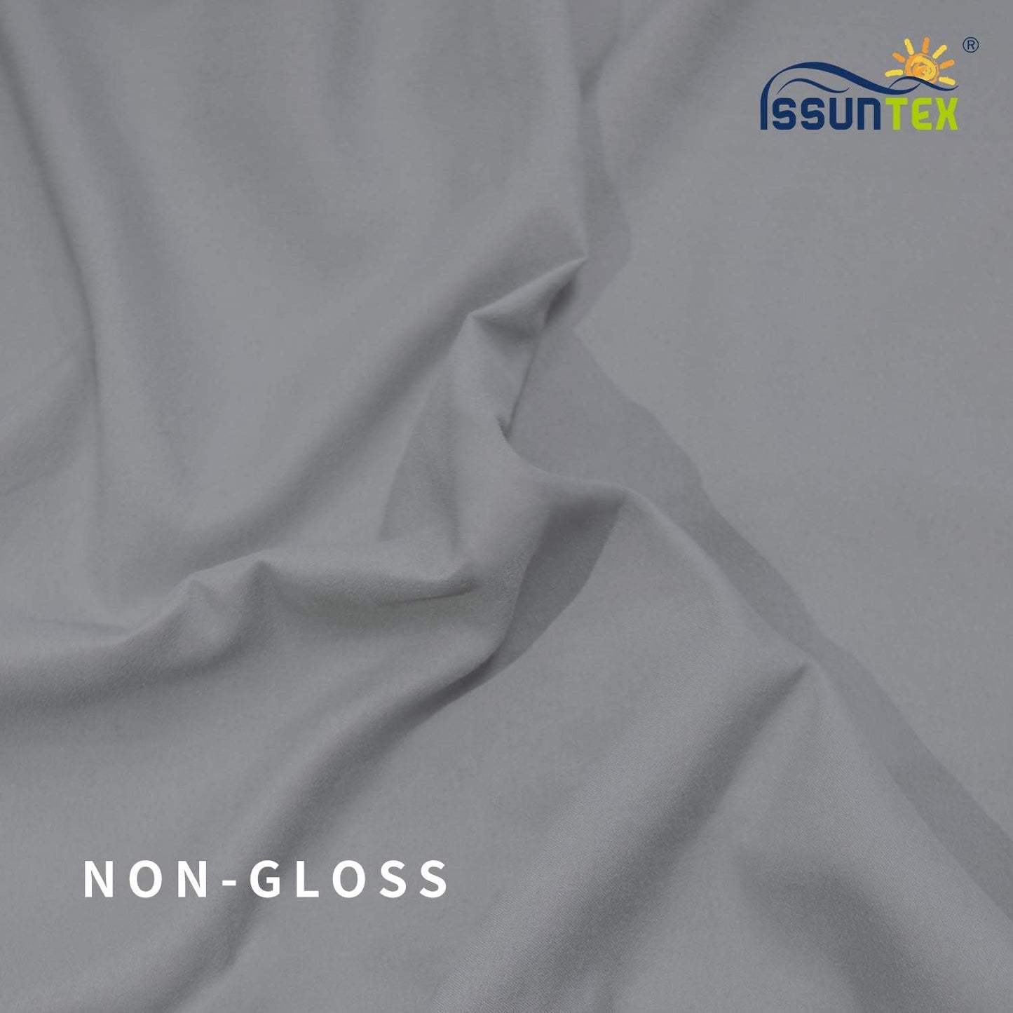 ISSUNTEX 10X24 ft Background Muslin Backdrop, Photo Studio, Collapsible High Density Screen for Video Photography and Television-Gray