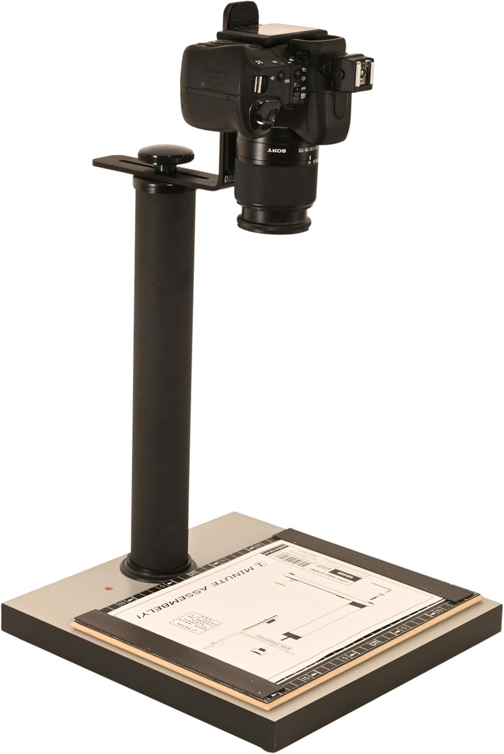 Cosmo Copy Stand, Mini 500, a Compact Tool with Floating Magnet Board for Digitizing Old Photos with Your High-Pixel Camera or Smartphone Instead of Scanning. Made in The USA