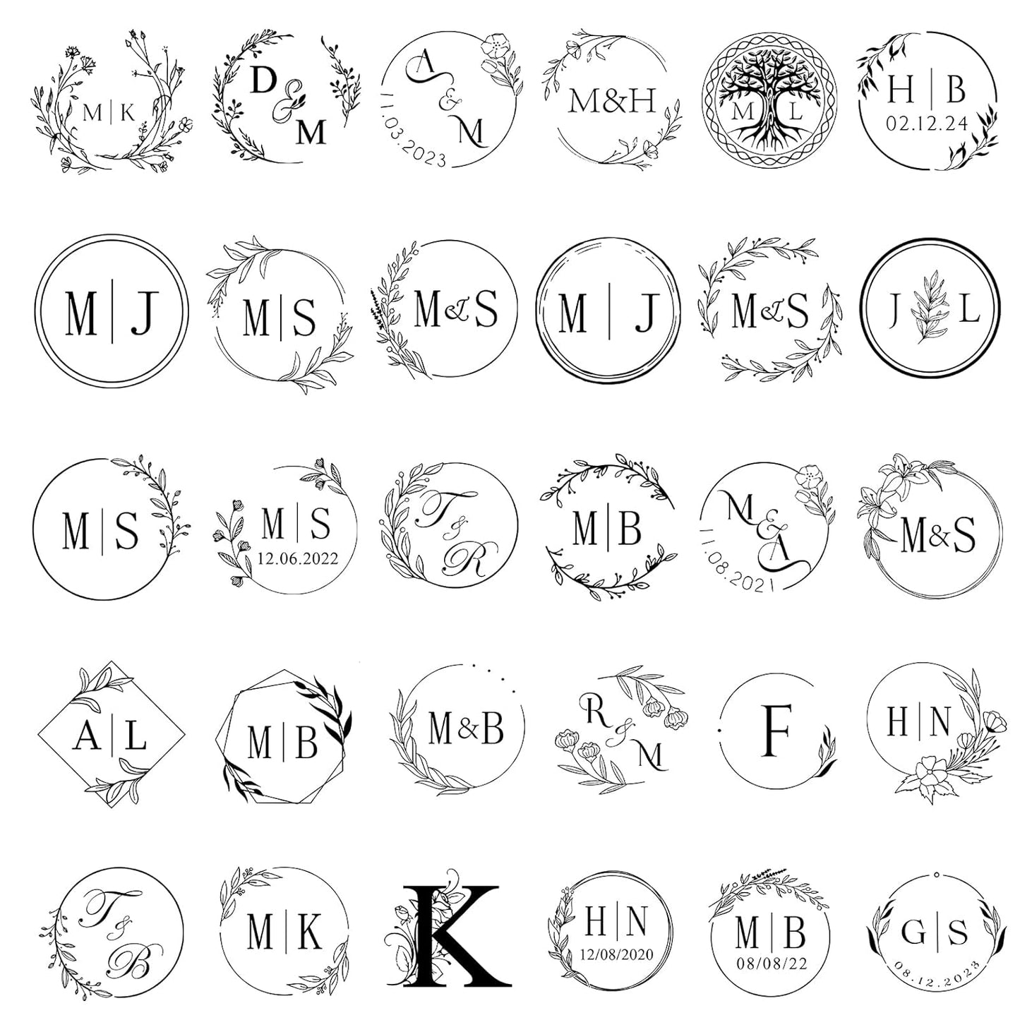 Custom Wax Seal, Personalized Sealing Wax Stamp with Your Picture Logo Design, Wedding Invitation Envelope Crafting Gift Wrap Card Wine Decoration, Handmade Lovers Gifts