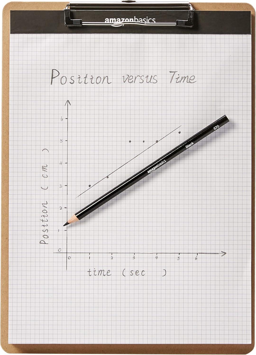 Amazon Basics Hardboard Office Clipboard,Letter Size, 9" x 12.5", 30-Pack, Brown