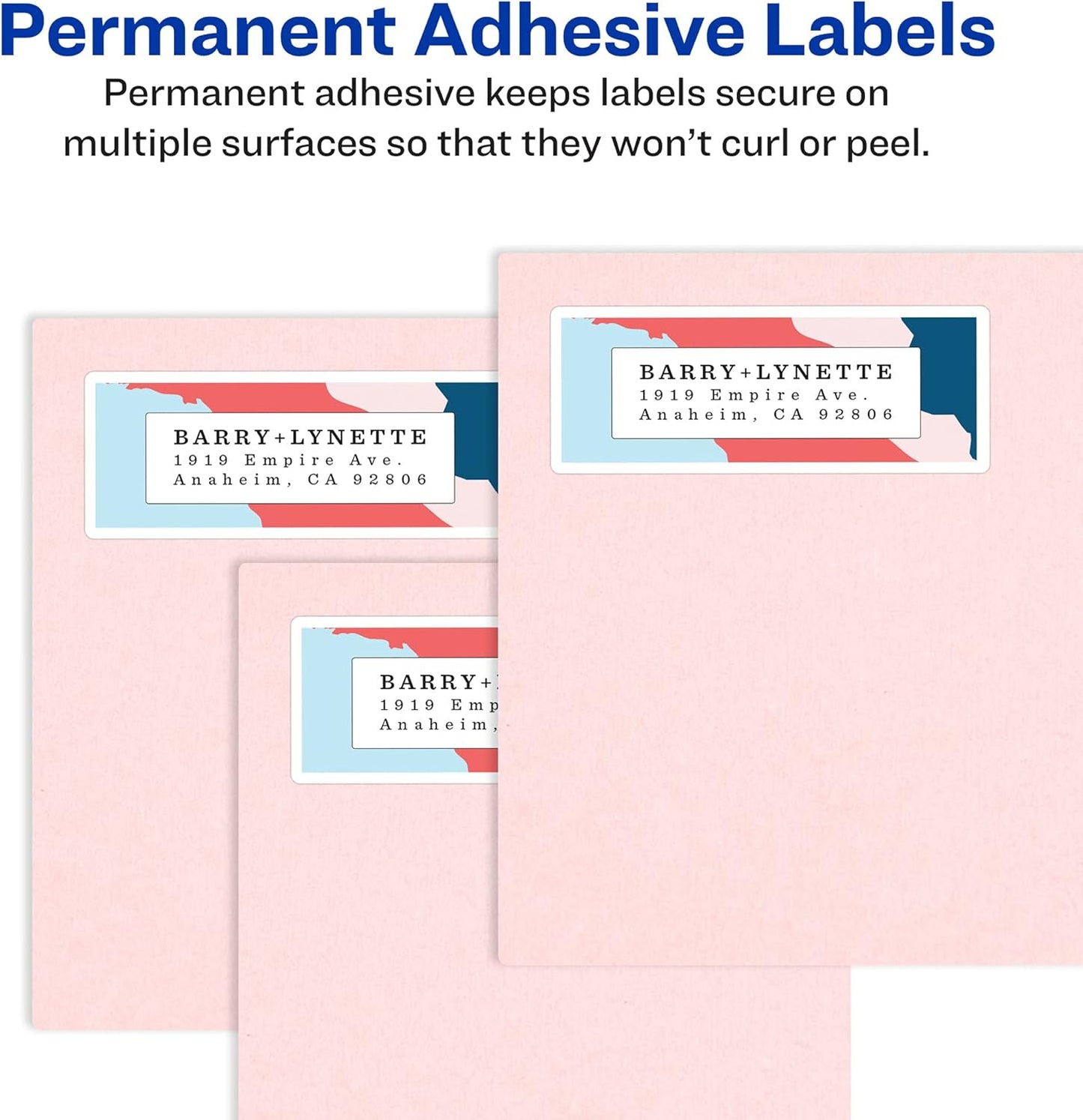 Avery Mailing Address Labels, Laser Printers, 40,000 Labels, 1/2 x 1-3/4, Permanent Adhesive, Easy Peel (5 Packs 5167)