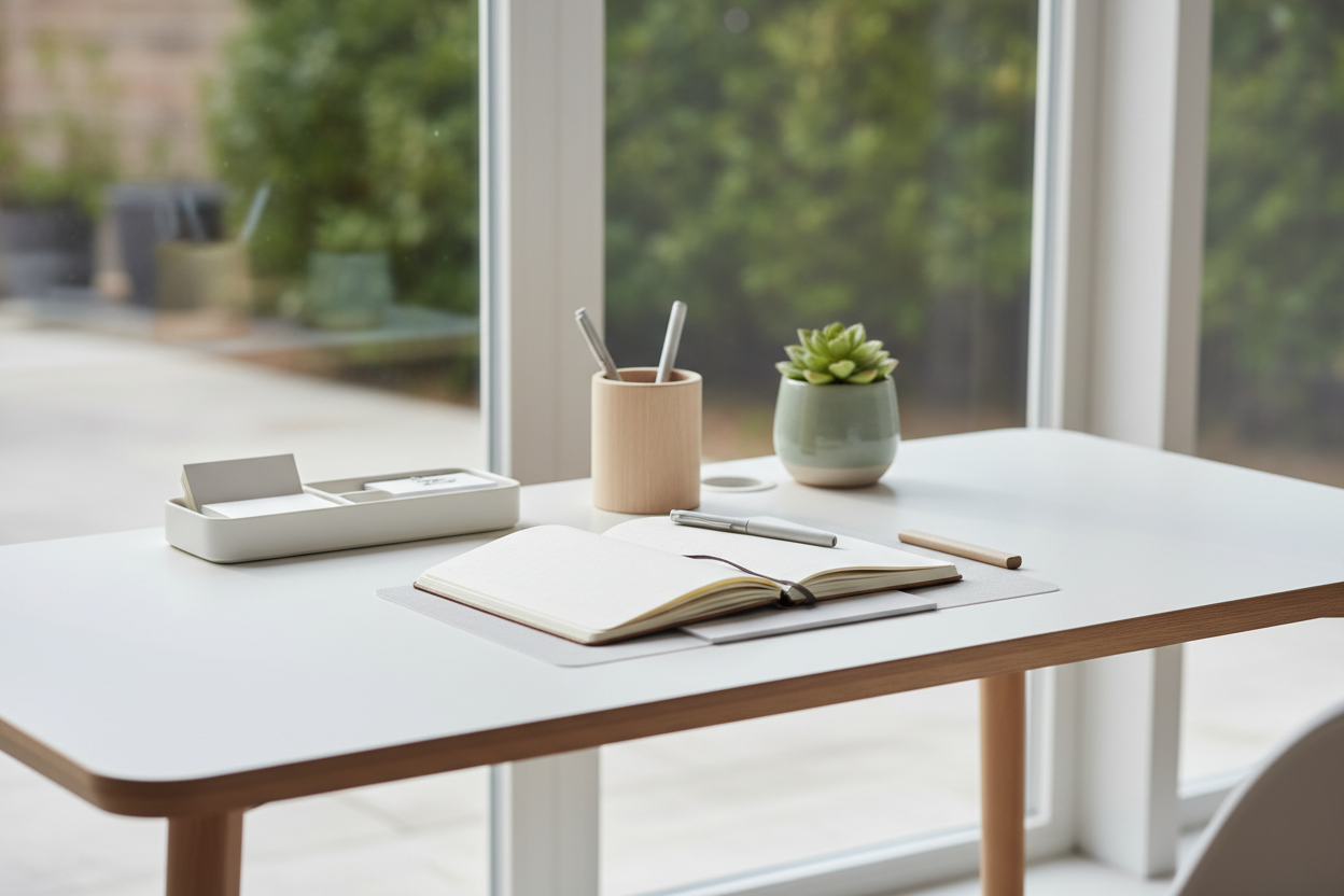 we bring together thoughtfully selected office essentials designed to create a workspace that feels calm